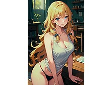 A Marvelous Blond Anime Fantasy - A Dream Reserved for the Hardly any